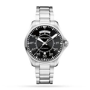 Hamilton Khaki Aviation Pilot Day-Date "COOP" Interstellar H64615135 - Full Set